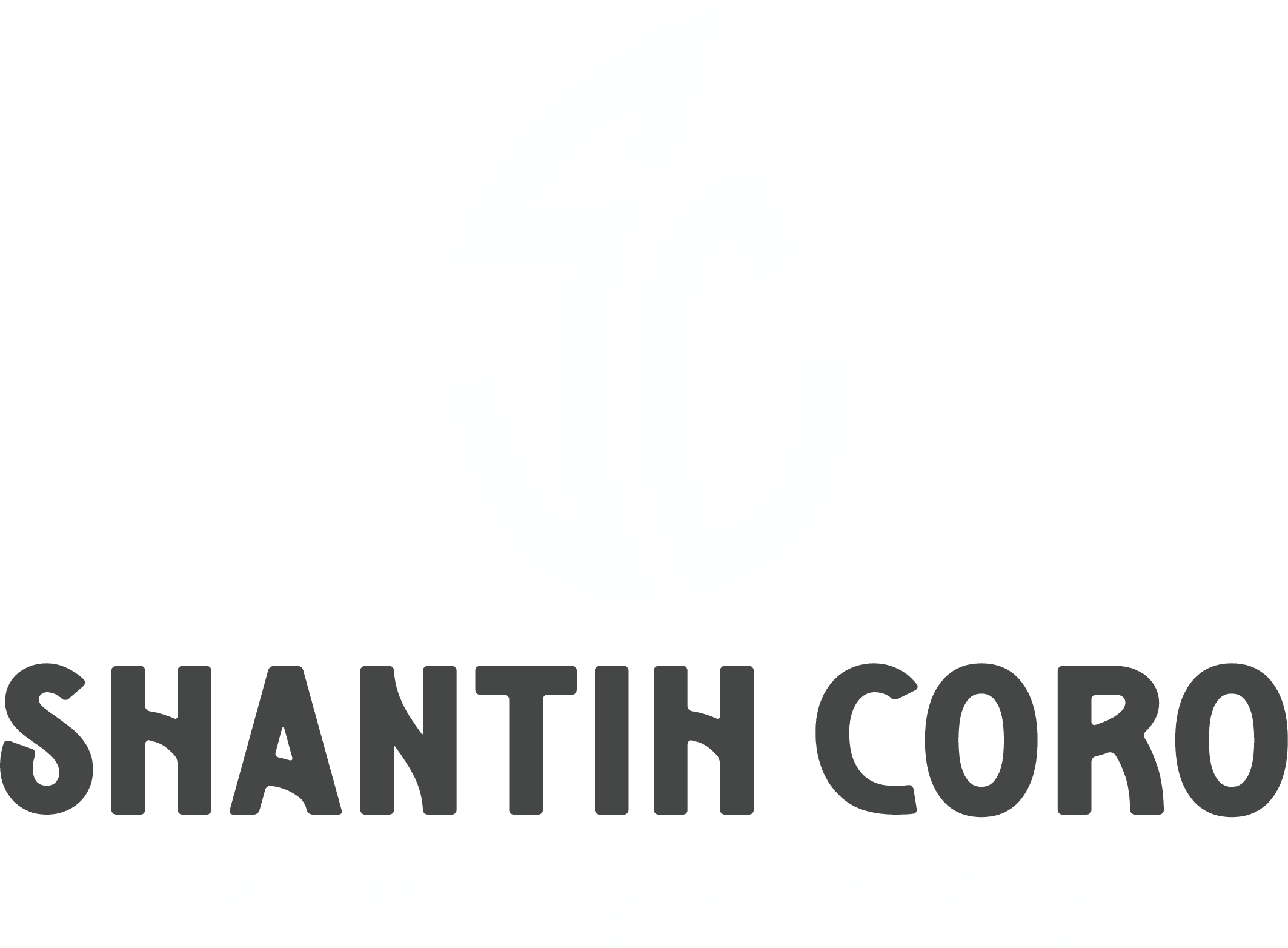 Shanti Logo Black white